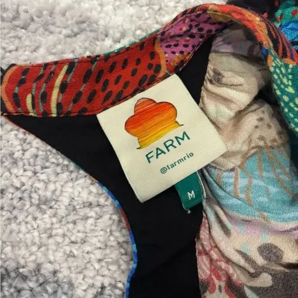 FARM RIO
Cutout floral-print crepe maxi dress - Picture 5 of 9